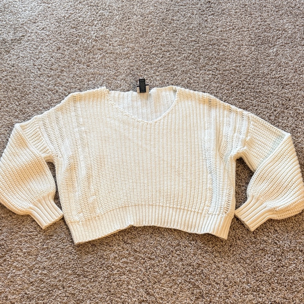 Day trip cropped sweater